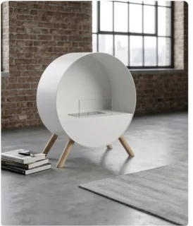 Arqam Venere Vloerhaard Wit