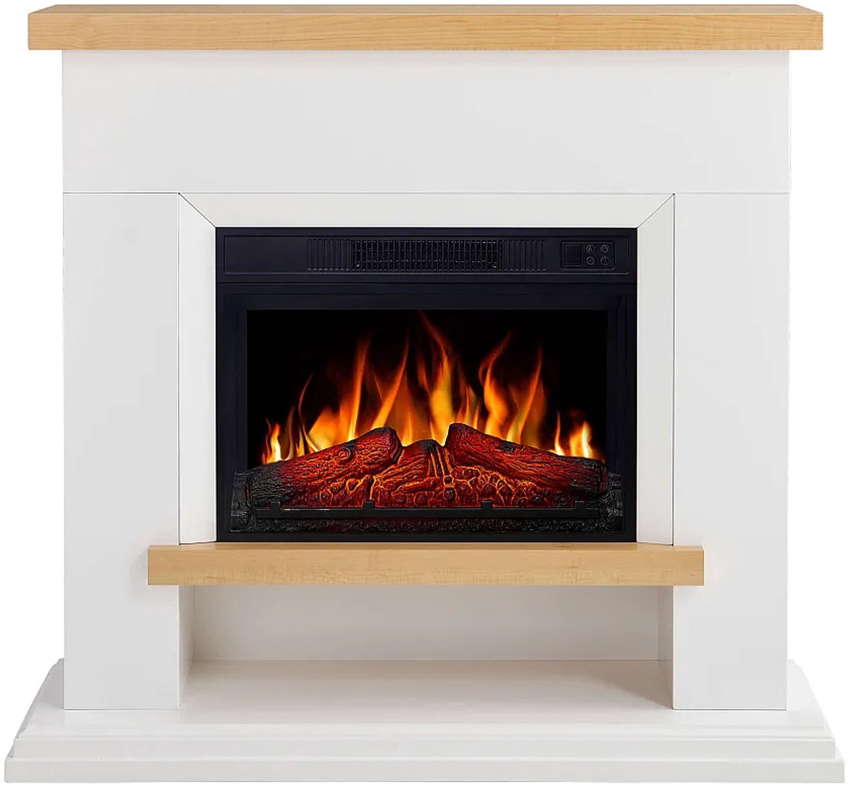 ArtiFlame Shelford AF23S Vrijstaande Elektrische Haard Wit