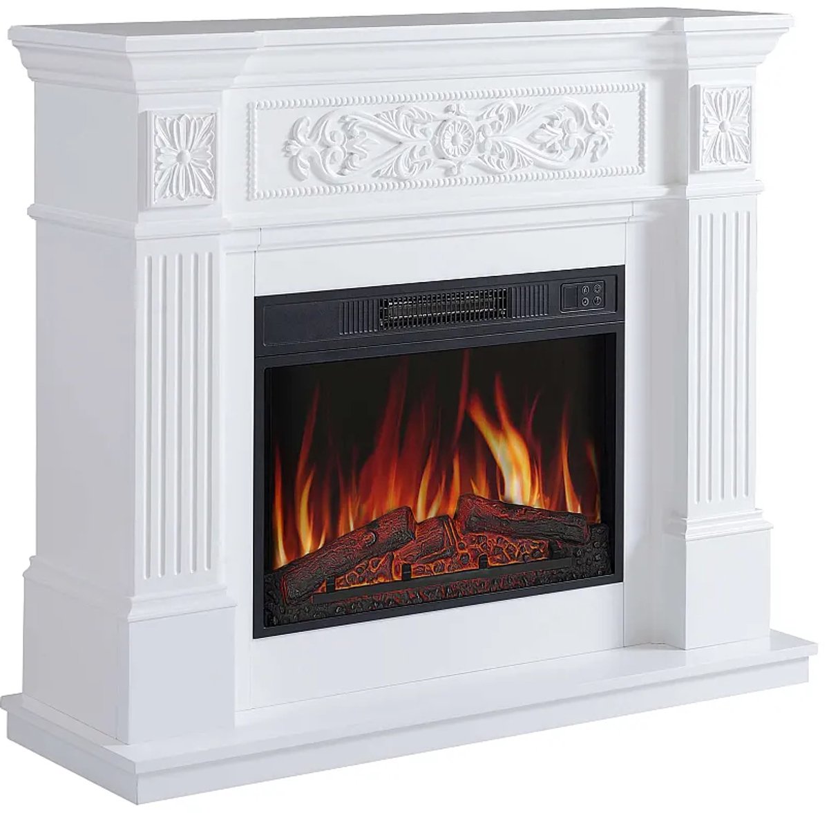 ArtiFlame Toscana AF23S Vrijstaande Elektrische Haard Wit