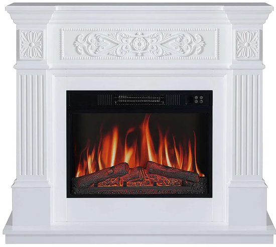 ArtiFlame Toscana AF23S Vrijstaande Elektrische Haard Wit