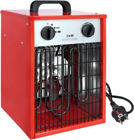 Aufun 3KW elektrische ventilatorkachel 220V professioneel