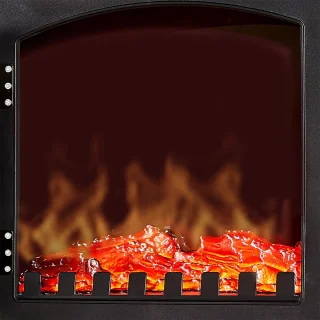 Auronic Elektrische Vrijstaande Sfeerhaard Zwart