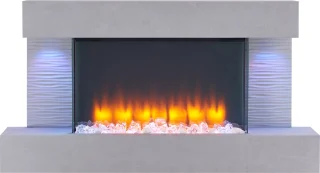 BALDERIA Aieda Elektrische Wandhaard Betonlook