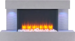 BALDERIA Aieda Elektrische Wandhaard Betonlook