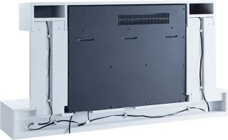 BALDERIA Aieda Elektrische Wandhaard Wit