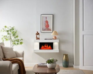 BALDERIA Helvik Elektrische Wandhaard