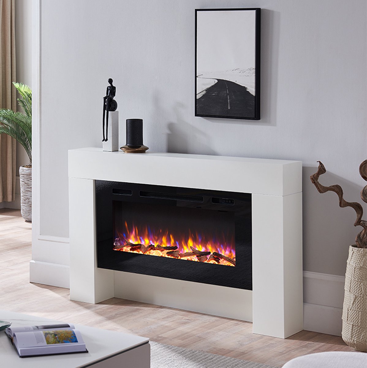 BALDERIA Herkules Elektrische Haard Wit