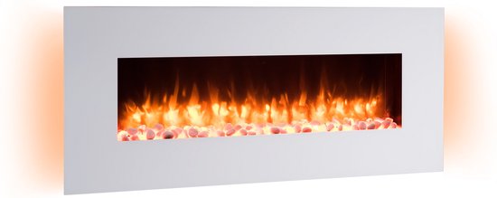 BALDERIA Yoash Elektrische Wandhaard Wit