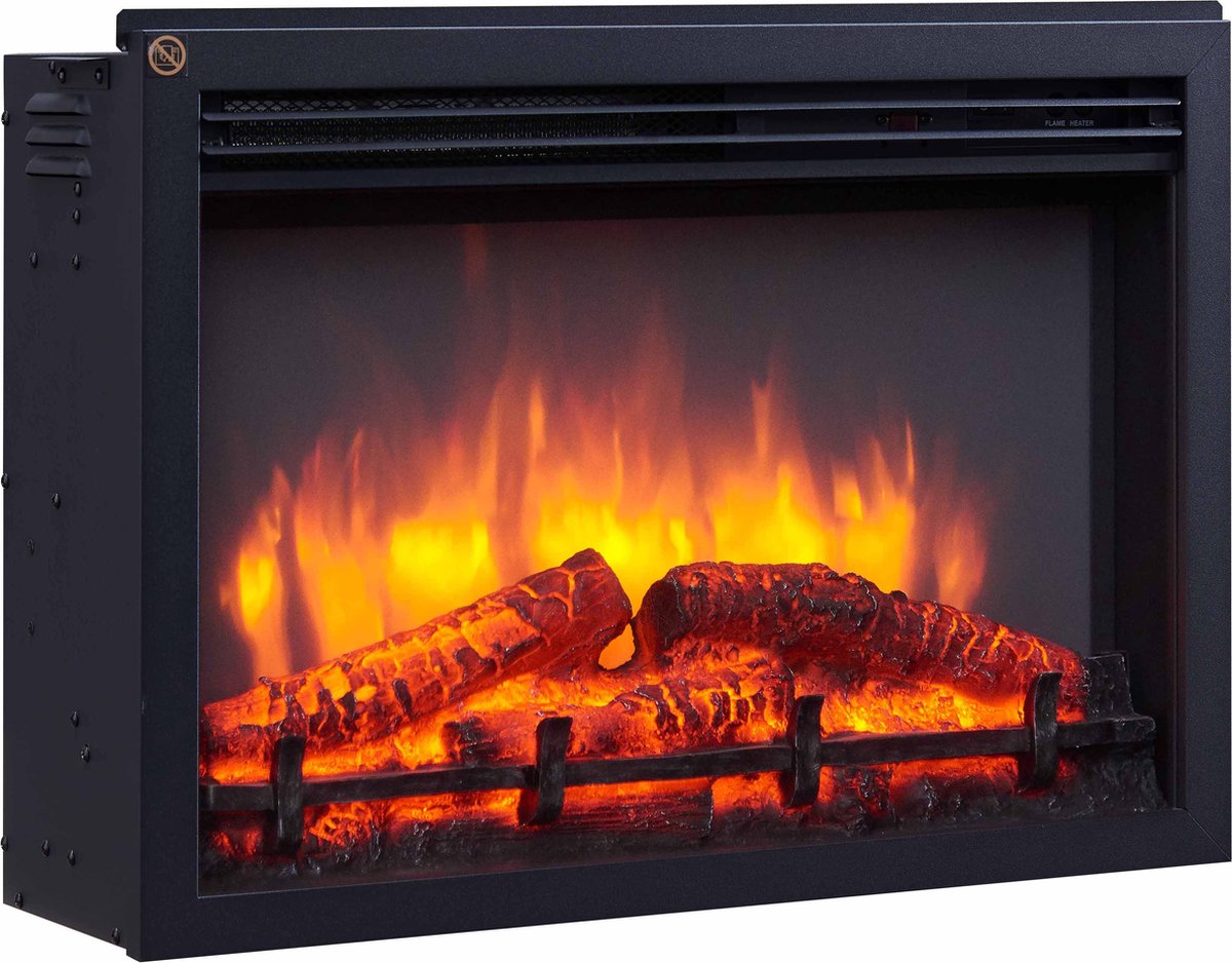 Baldur Elektrische Sfeerhaard Wit 100x28x83 cm