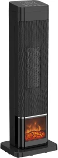 Bergson torentorstraler met vlameffect – elektrische verwarmer