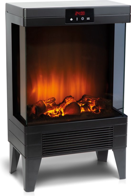 Bewello BW2105 Elektrische haard vrijstaand zwart 2000W