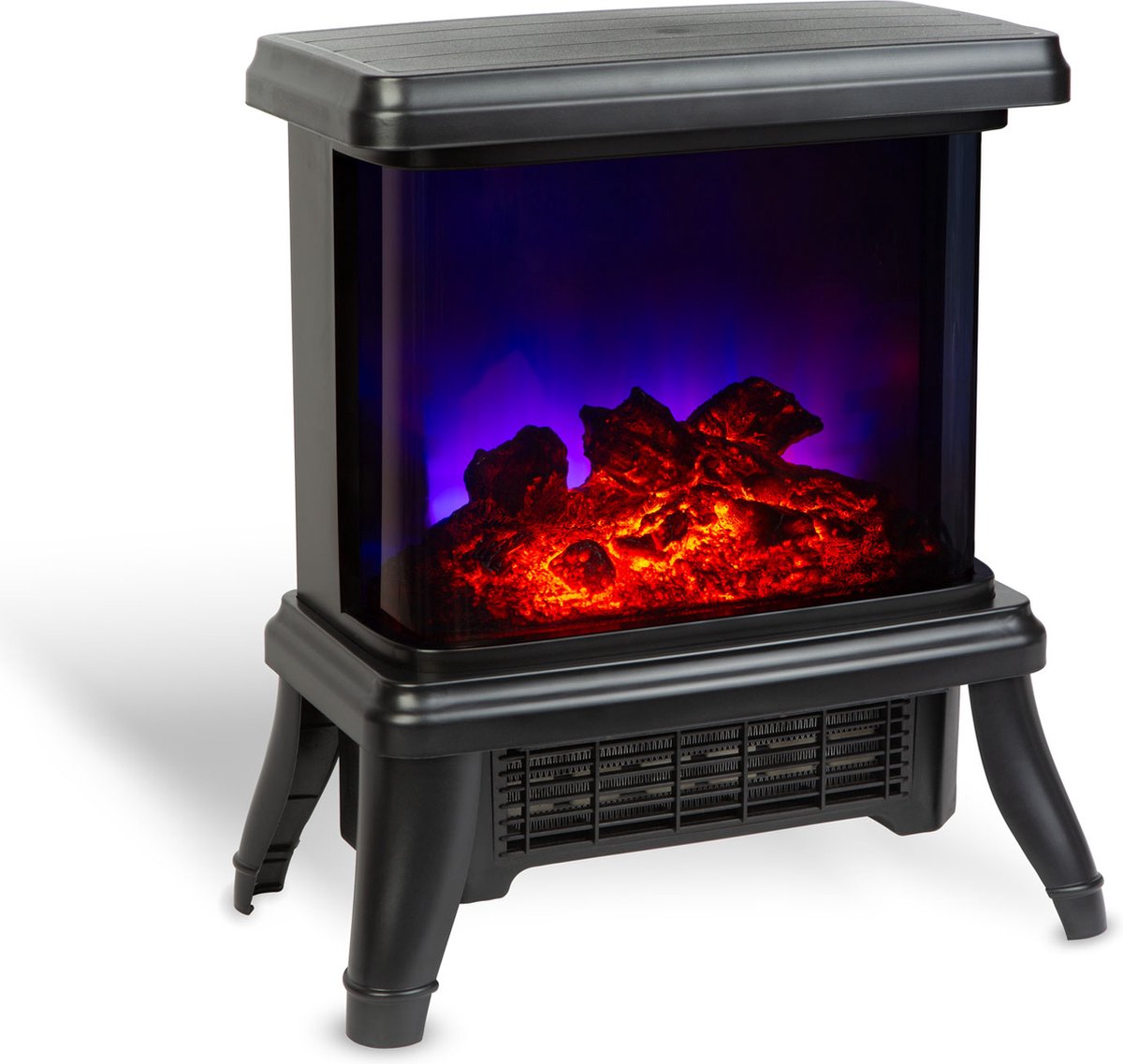 Bewello BW2106 Elektrische haard zwart vrijstaand 1500W