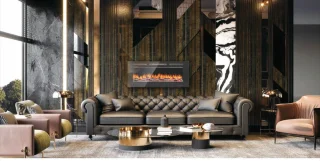 BG1280 Elektrische Inbouw Sfeerhaard 128cm