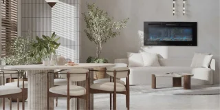 BG1280 Elektrische Inbouw Sfeerhaard 128cm