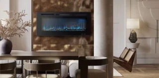 BG1280 Elektrische Inbouw Sfeerhaard 128cm