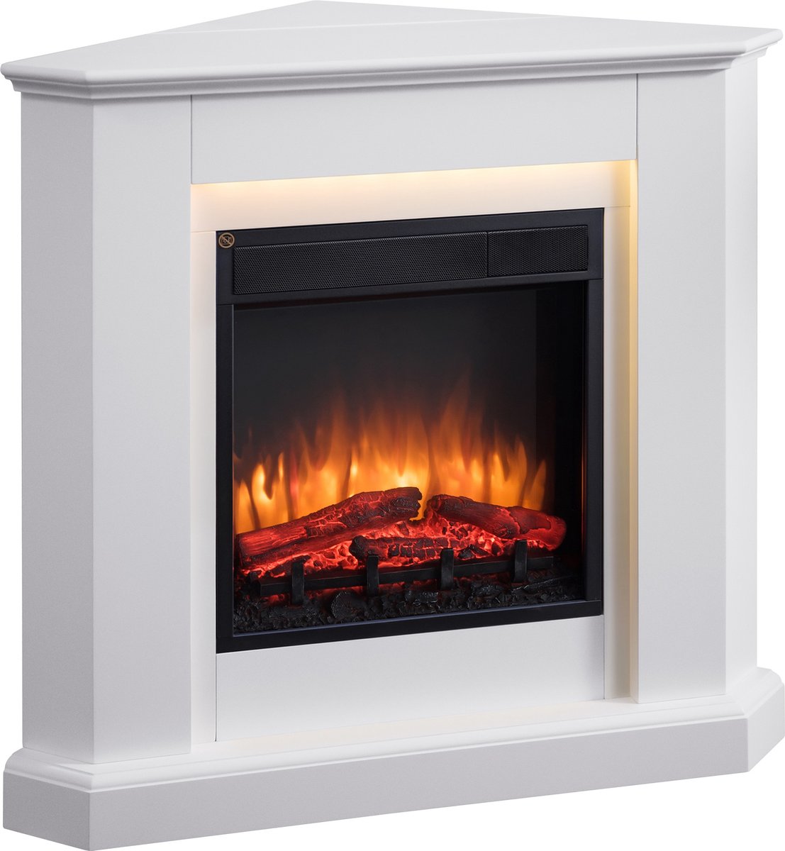 Candela Elektrische Sfeerhaard Wit 56.8x96.3x93 cm