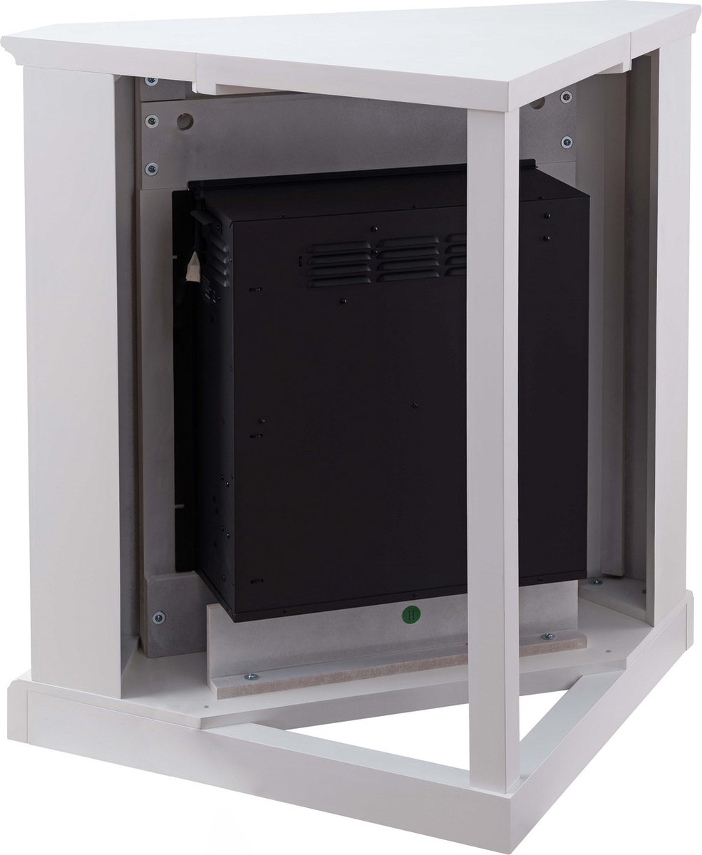 Candela Elektrische Sfeerhaard Wit 56.8x96.3x93 cm