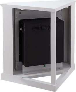 Candela Elektrische Sfeerhaard Wit 56.8x96.3x93 cm