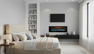 Casa Velluto Firenze Elektrische Wand- en Inbouwhaard 122 cm