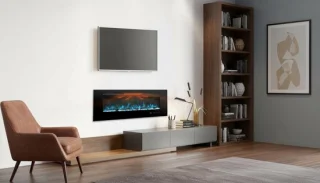 Casa Velluto Milano Elektrische Openhaard 152 cm – Wand- en Inbouwhaard