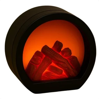 Cheqo® LED Sfeerhaard Rond USB