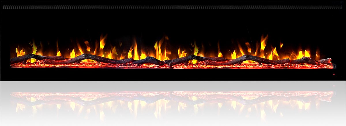 Cinewall Lumina 72 elektrische inbouwsfeerhaard 183x43 cm