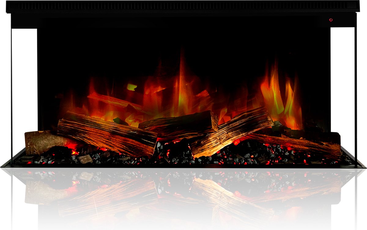 Cinewall Super Elegance 3D Elektrische Inbouw Haard 84x47 cm