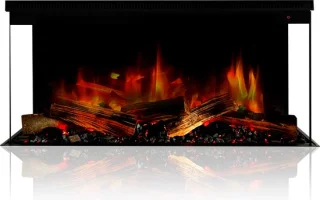 Cinewall Super Elegance 3D Elektrische Inbouw Haard 84x47 cm