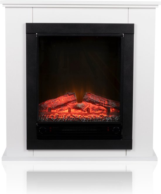 Classic Fire Lugano Elektrische Sfeerhaard 1800W Wit