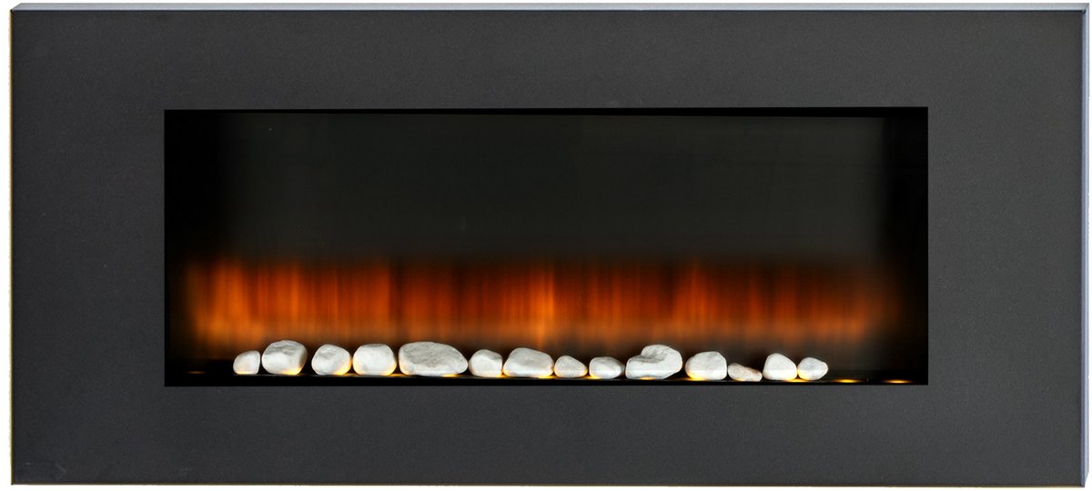 Classic Fire Vancouver Elektrische Sfeerhaard 105,5x48x12 cm Zwart