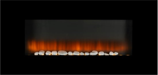 Classic Fire Vancouver Elektrische Sfeerhaard 105,5x48x12 cm Zwart