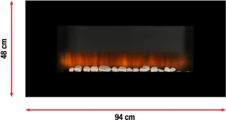 Classic Fire Vancouver - Elektrische Sfeerhaard