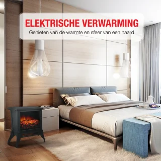 Classic Fire Verona Elektrische Sfeerhaard Zwart