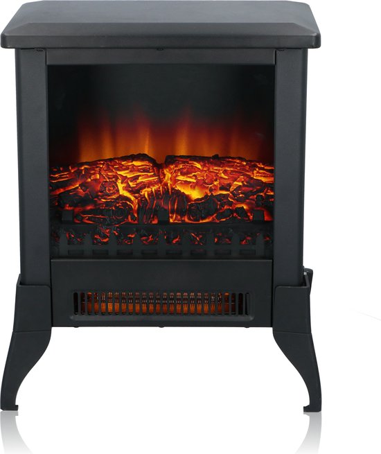 Classic Fire Verona Elektrische Sfeerhaard Zwart