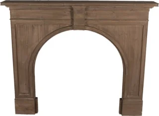 Clayre & Eef Schouw 130x21x104 cm Bruin Hout