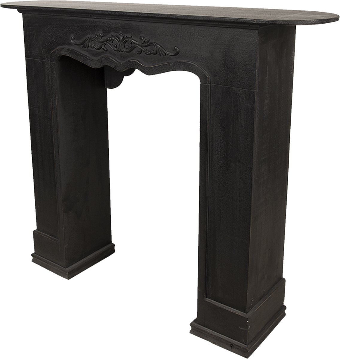 Clayre & Eef Schouw Zwart 125x28x101 cm
