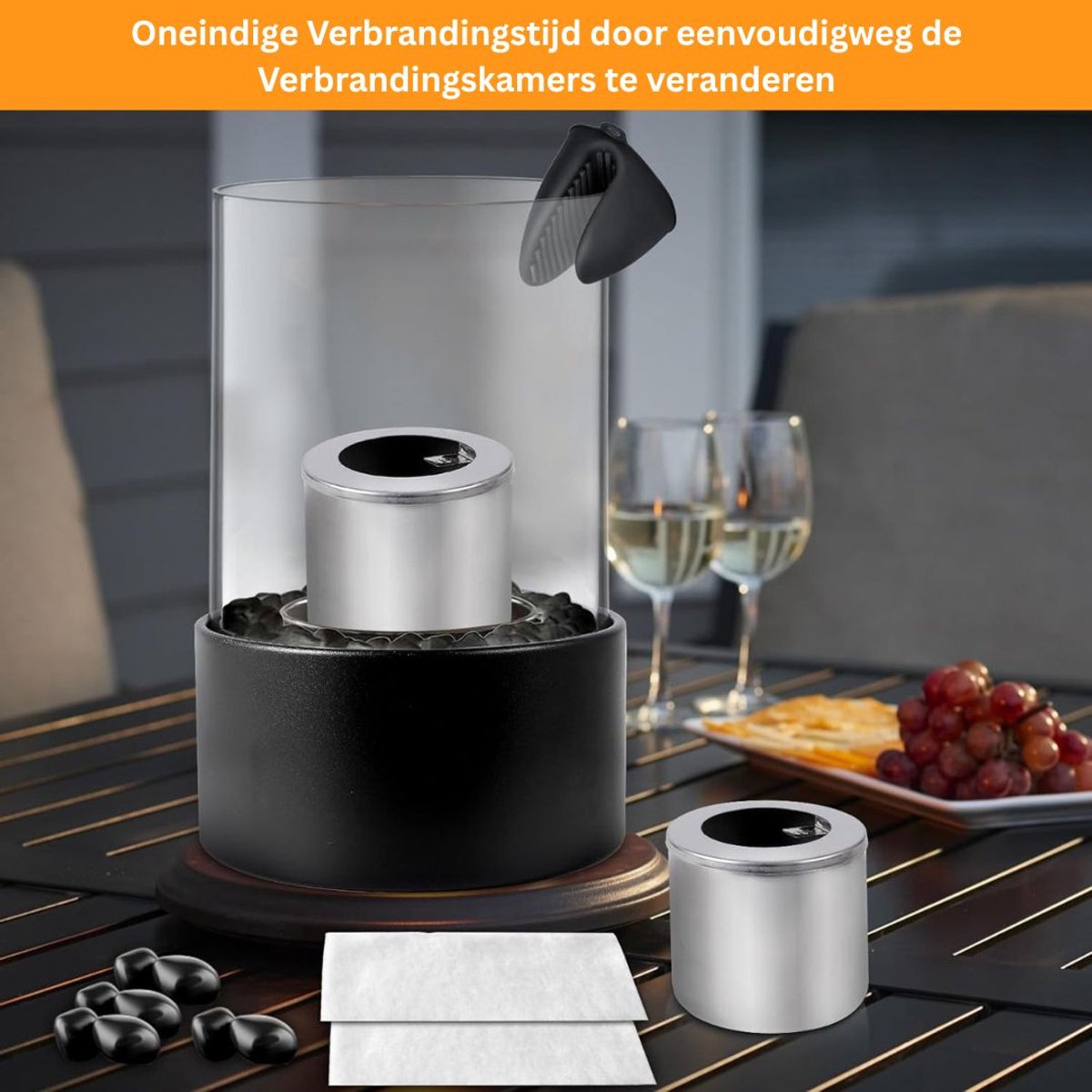 CLGP® Tafelhaard Gaslantaarn