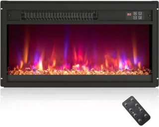 COSTWAY elektrische haard met verwarming 1500 W