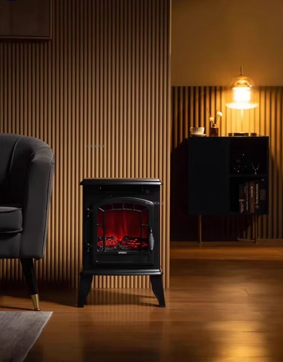 CozyLiving Elektrische Sfeerhaard 1800W Zwart
