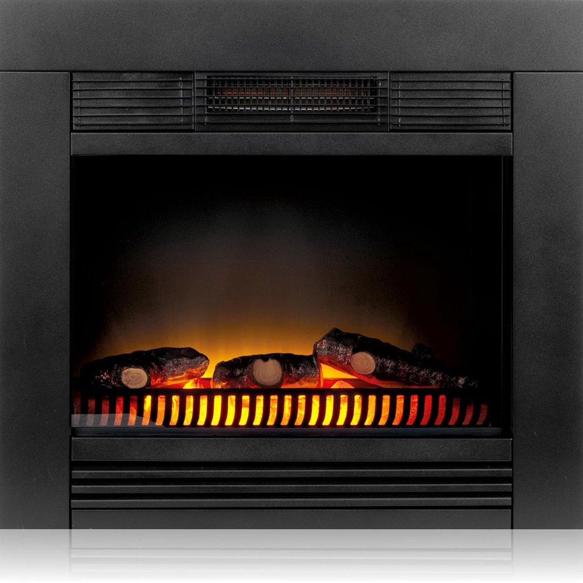 DailySupplies® Elektrische Tafelhaard 65x25x60 cm Zwart