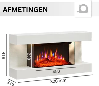 DailySupplies® Elektrische Tafelhaard