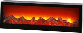 Decoratieve haard - elektrische haard - zwart