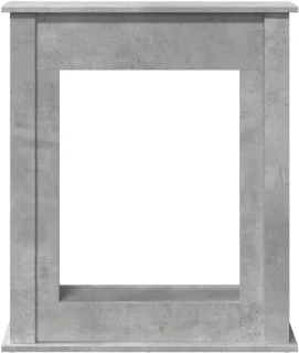 Decoratieve haard schoorsteenmantel beton grijs
