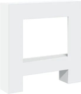 Decoratieve schouwombouw voor elektrische haard wit