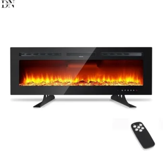 Deniva 102x43 cm — moderne sfeerhaard met realistische vlammen en praktische warmte