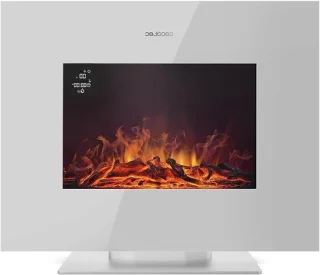 Design Flames White elektrische sierhaard 26 inch 2000W