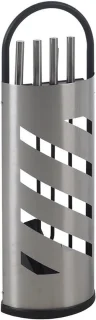 Design sfeerhaard rvs