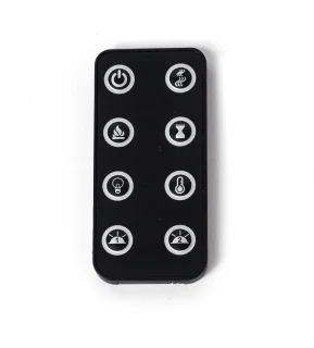 Design4AlleZ Elektrische inbouw sfeerhaard 182,5x45,5x17,5 cm zwart glas