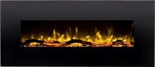 Design4AlleZ Elektrische Sfeerhaard 128x55x14,5 cm Zwart