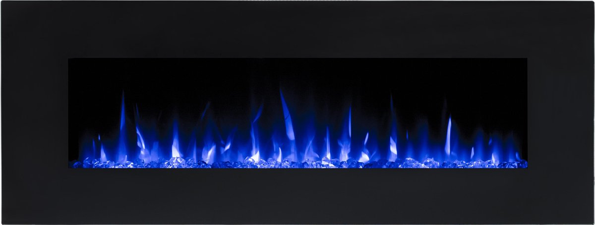 Design4AlleZ Elektrische Sfeerhaard 152x50,8x11,9 cm Zwart